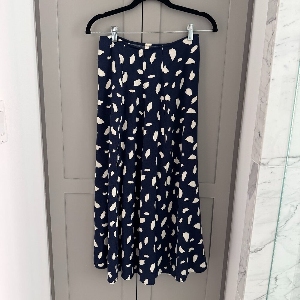 NEW Reformation Zoe Skirt Navy - Size 2